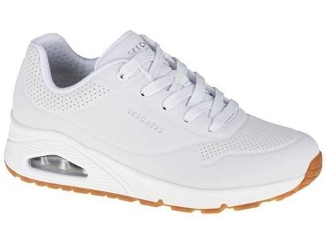 Botas SKECHERS Cuero Sintético Mujer (37 - Blanco)