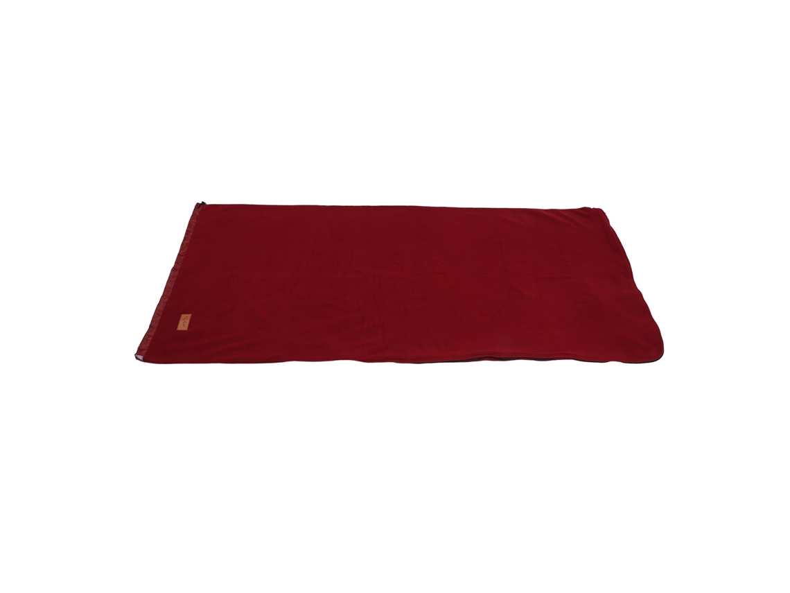 Forro De Saco De Dormir De Felpa Extragruesa Y Suave Para Camping Y Viajes, Rojo Oscuro