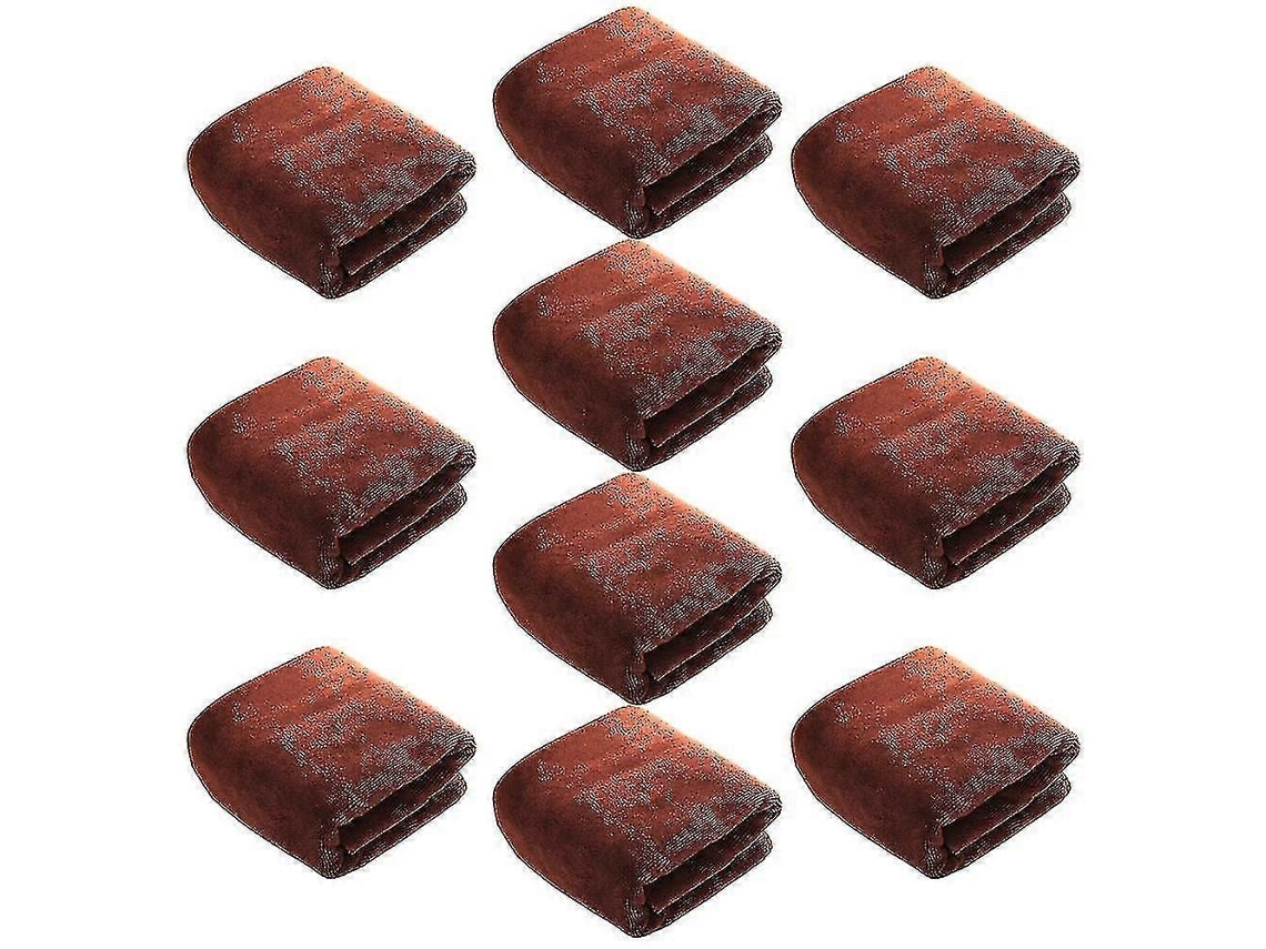 Toallas de peluquería (paquete de 10) de secado rápido para cabello, manos y rostro. Para usar en casa, salón, spa y barbería. Rosewell.