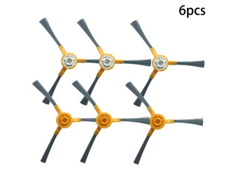 Kit de cepillos laterales para Ikohs Netbot S15, piezas de Robot aspirador, accesorio, herramienta de limpieza de limpieza para el hogar, 6 piezas