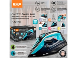 Plancha De Vapor De 2200 W (negra) - Estándar Europeo - Tres Configuraciones De Temperatura - Presión - Alta Potencia - Plancha Eléctrica