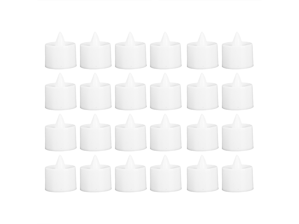 Rebe-24 Piezas Velas Simuladas Led Para Decoración De Fiestas, Bodas, Propuestas Y Cumpleaños Luz Decorativa