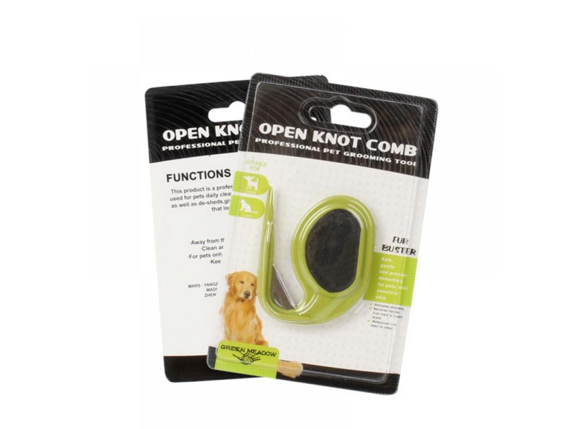 Cepillo Quitapelos Furmine Para Mascotas (verde)