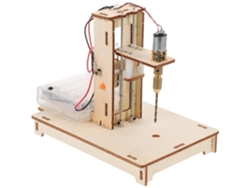 Kit De Mini Taladro De Escritorio Para Armar, Máquina Perforadora Estable Proyectos Científicos,