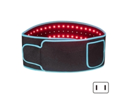 Cinturón de terapia de luz roja para el alivio del dolor corporal - Dispositivo multifuncional de terapia de luz roja para hombres y mujeres.