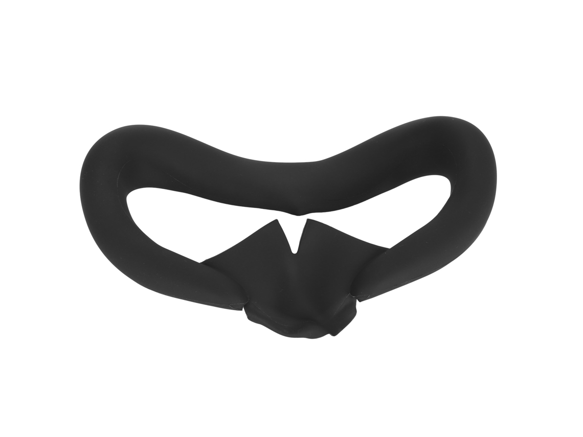 Antifaz De Silicona Transpirable, Resistente Al Sudor Y Que Bloquea La Luz Para Realidad Virtual Meta Quest 3, Color Negro.