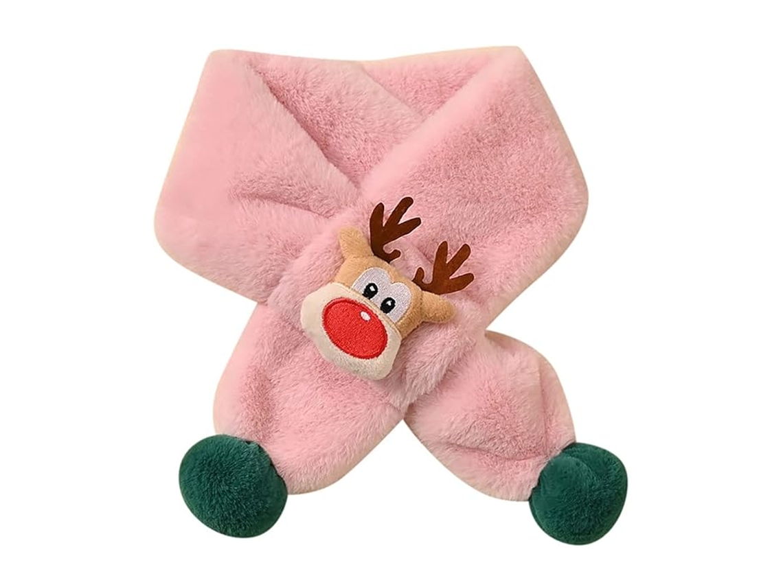 Bufanda de felpa para niños y niñas, acogedora para el invierno. TRUYUETY