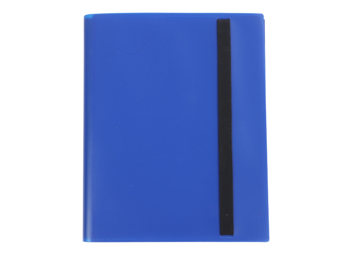 2026-carpeta Para Tarjetas De Trading 9 Bolsillos Impermeable Portátil Para Juegos Almacenamiento Hogar Viaje Azul Claro