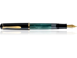 Pluma Estilográfica PELIKAN Classic M200 Negro. Dorado. Verde