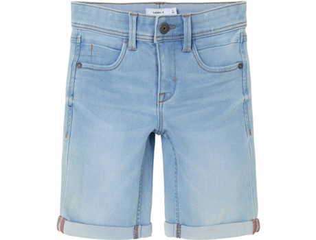 Pantalones Cortos NAME IT Denim Niños (9 años - Azul)
