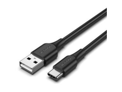 Cable Usb 2.0 VENTION Cthbh/ Usb Tipo-C Macho Usb Macho/ 2M/ Negro