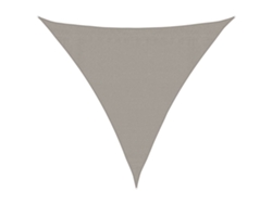 Toldo vela Vidaxl estilo gris (3 x 3 x 3 m)