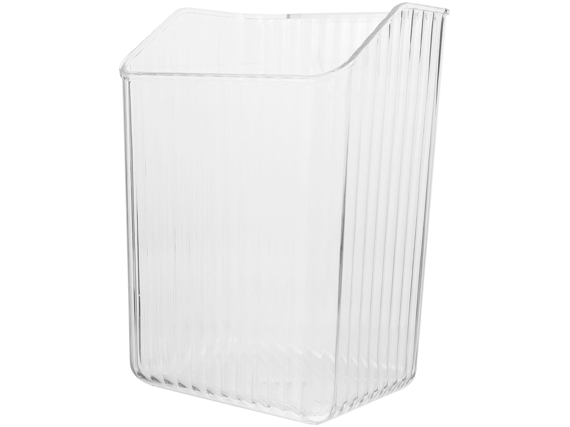 Organizador de basura para puerta de cocina Slowmoose, transparente.