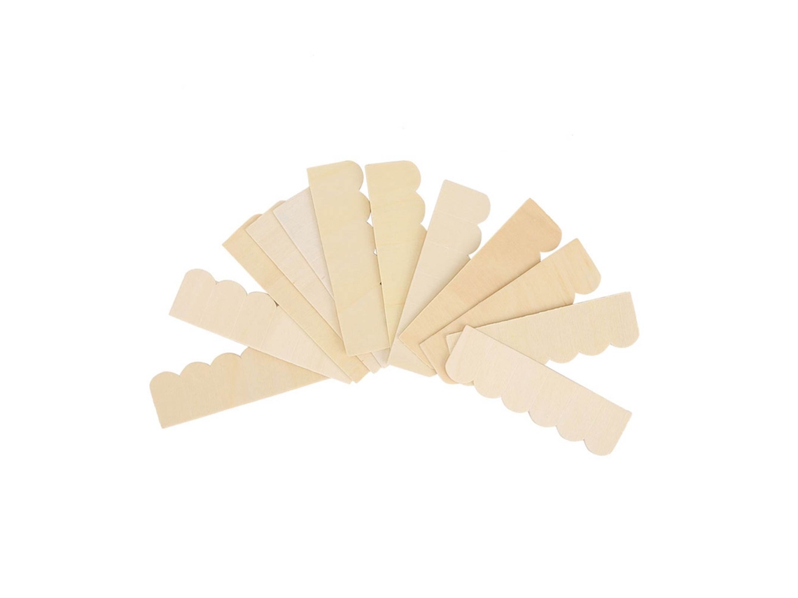 Accesorios En Miniatura Para Casa De Muñecas A Escala 1:12, Decoración De Techo De Tejas De Madera Burlywood Para Bricolaje.