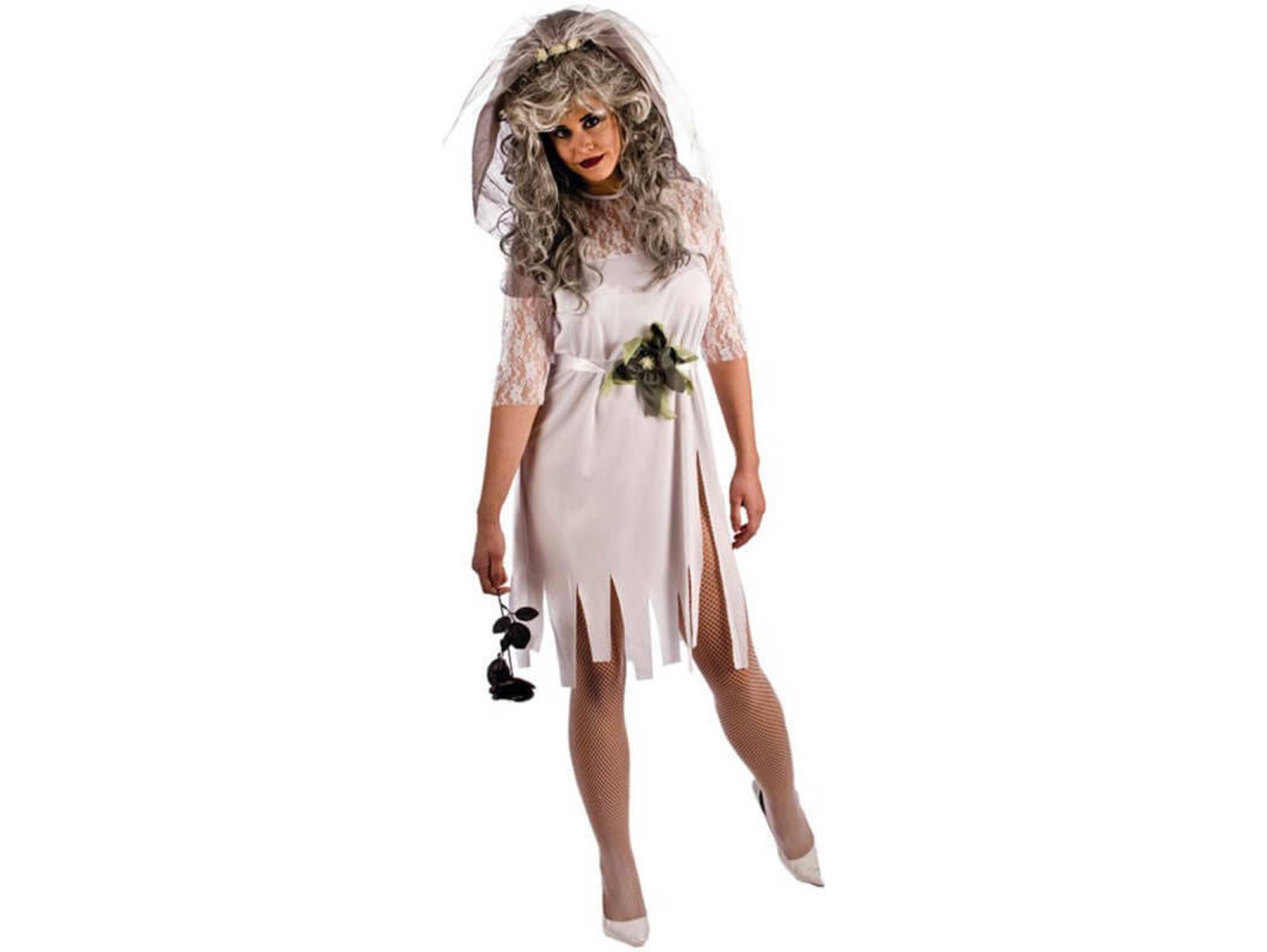 Disfraz de Mujer DISFRAZZES Novia Cadáver (Talla: Talla Universal)