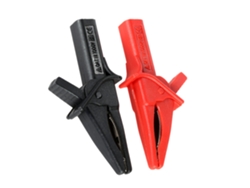 2 Peças de Pinças Crocodilo Delfim Grandes Vermelho e Preto para Dso3064 Ht18a