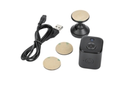 Mini videocámara 1080p con Wi-Fi y visión nocturna infrarroja.