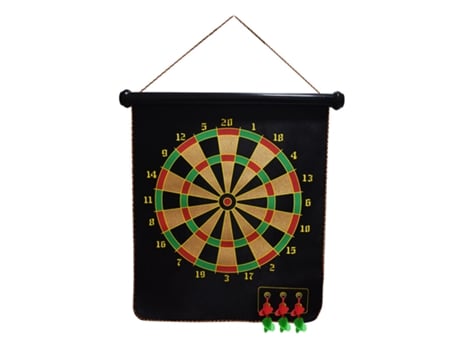 Tablero de dardos magnético, juegos de dardos para interiores y exteriores para niños con 6 dardos magnéticos, juegos de juguetes de seguridad, jue...