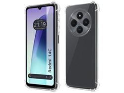 Funda para Xiaomi Redmi 14C TUMUNDOSMARTPHONE Silicona Transparente