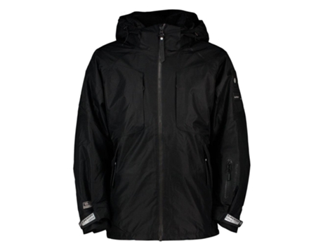 Abrigo para Hombre SUPERDRY Snow Assassin Negro para Esquí (XL)