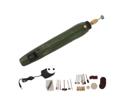 Mini kit de herramientas rotativas inalámbricas con 35 accesorios. Herramienta rotativa eléctrica para lijar, pulir, taladrar, grabar y hacer manualidades.