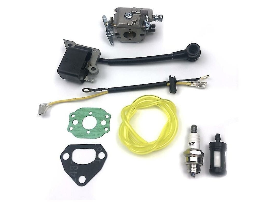 Repuestos para motosierras Husqvarna, con módulo de bobina de encendido y accesorios para aumentar la durabilidad y la eficiencia en las tareas agrícolas.