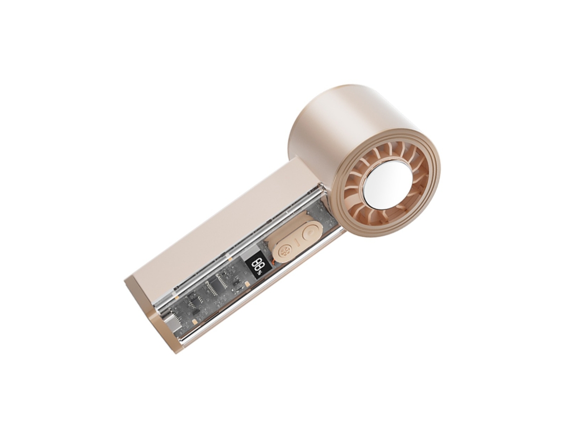 Ventilador plegable y ligero BRILVIBERA
