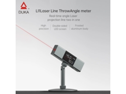 Inclinómetro Digital, Transportador Láser, Nivel Recargable Y Medidor De Bisel, Pantalla Led Dual De 360°, Láser Unilateral Atuman Duka Li1