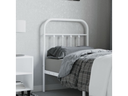 Cabecero De Metal Blanco 75 Cm