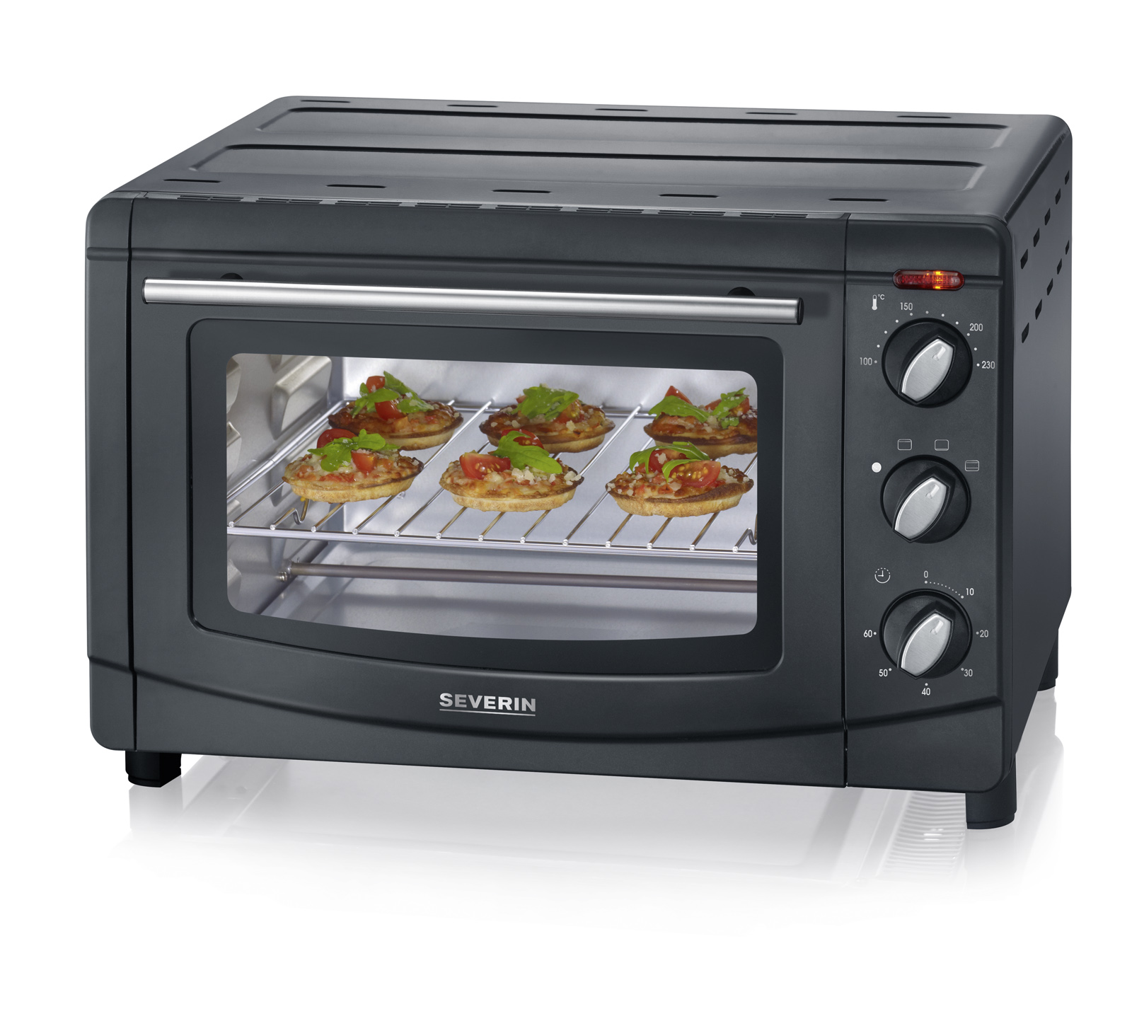 Mini Horno SEVERIN 2067 (Capacidad 1500 W - 20 L)