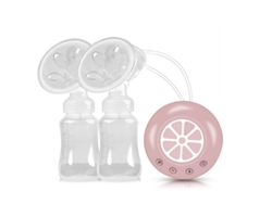 Sacaleches Eléctrico Portátil - Rosa Szsmart