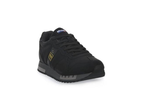 Zapatos de Hombre BLAUER Queens Piel Negro (44)
