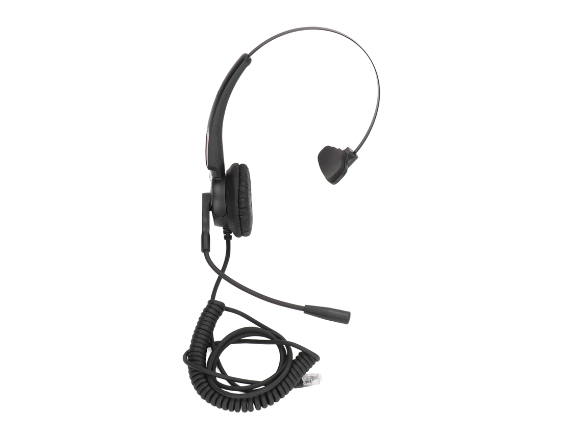Auriculares Con Micrófono Para Teléfono Rj9, Cancelación De Ruido Ajustable, Para Centros De Llamadas Y Oficinas.