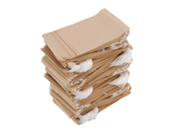 500 bolsitas de té desechables con cordón, papel de pulpa de madera biodegradable para té y café a granel, 7x5cm marrón