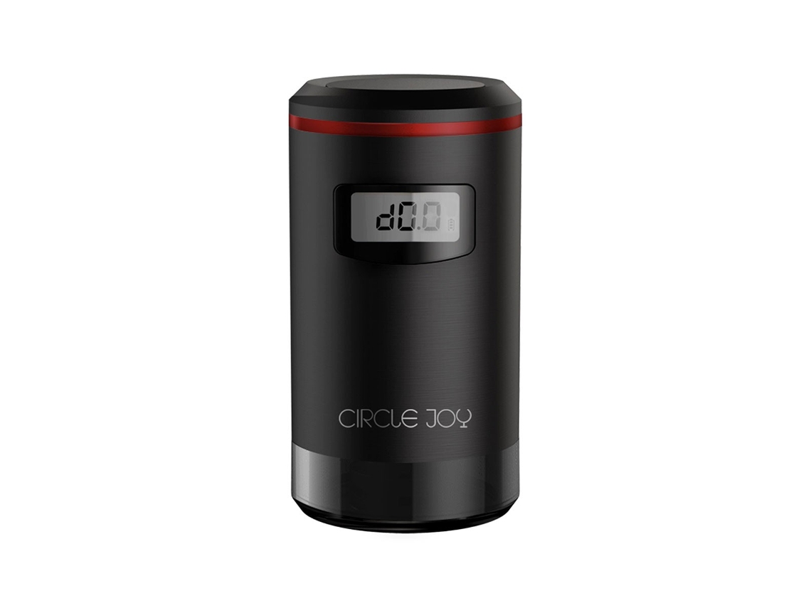 Tapón de Botella de Vino Eléctrico CIRCLE JOY Negra Cj-Js03