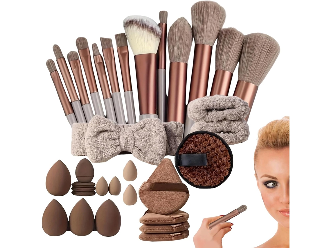 Pinceaux De Maquillage, Kit De De Voyage