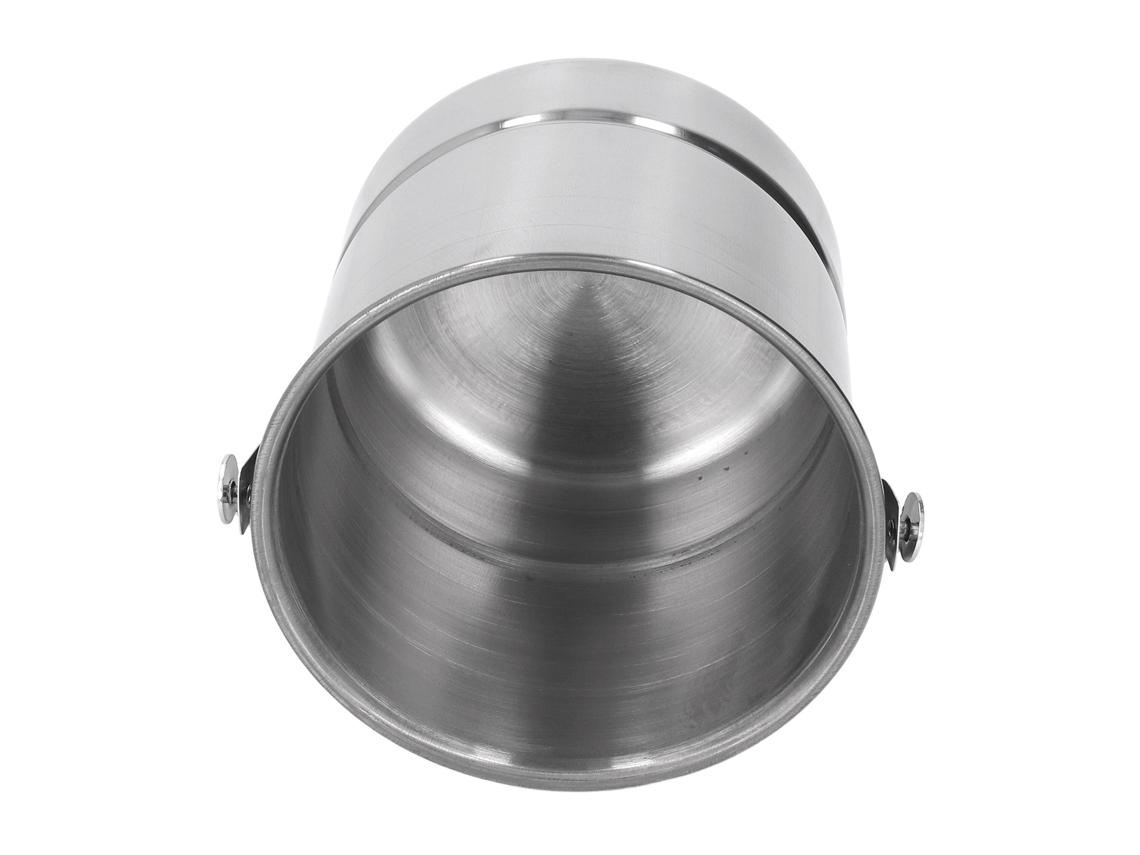 Cubitera Isotérmica De Acero Inoxidable De 1 Litro Con Pinzas Y Bandeja Para Fiestas En El Bar.