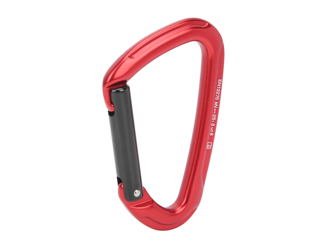 Mosquetón De Seguridad D-ring Para Escalada Senderismo Espeleología Clip De Seguridad Bisagra De Apoyo Exterior