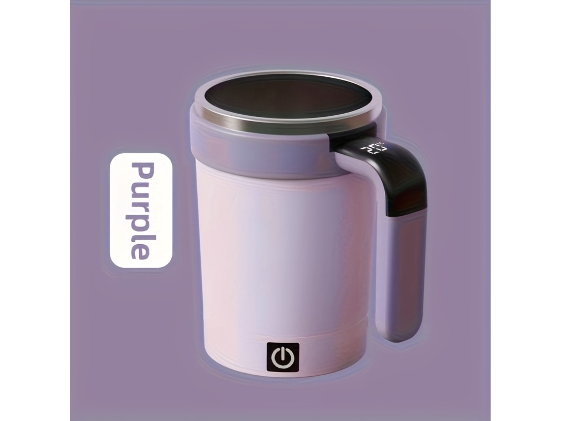 Vaso Mezclador Usb Automático (con Imán) - Taza Eléctrica De Viaje Automática, Ideal Para Café, Portátil, Recargable, Compacta, Para Uso Dom