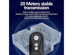 Transmisor y receptor de audio Bluetooth Le Rosewell