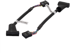 Paquete De 2 Cables Adaptadores Usb 3.0 A Usb 2.0 Para Computadora, Conectores De Cable Para Placa Base, 20 Pines Macho A 9 Pines Hembra.