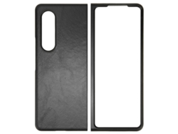 Cubre Teléfono De Cuero Para Galaxy Z Fold 3, Funda Protectora De Pantalla Plegable, Diseño
