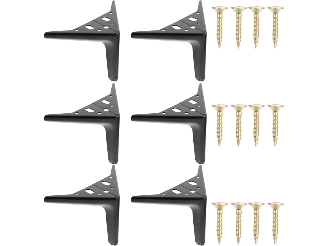 Patas Soporte Muebles Metal Resistentes Estable Sofá Mesa