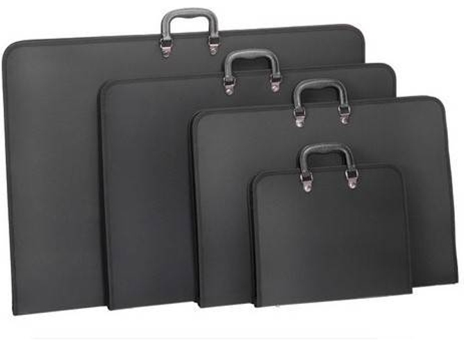 Carpeta CARCHIDEA I304 (A3 - 38x54x0.35cm - Polipropileno - Negro)