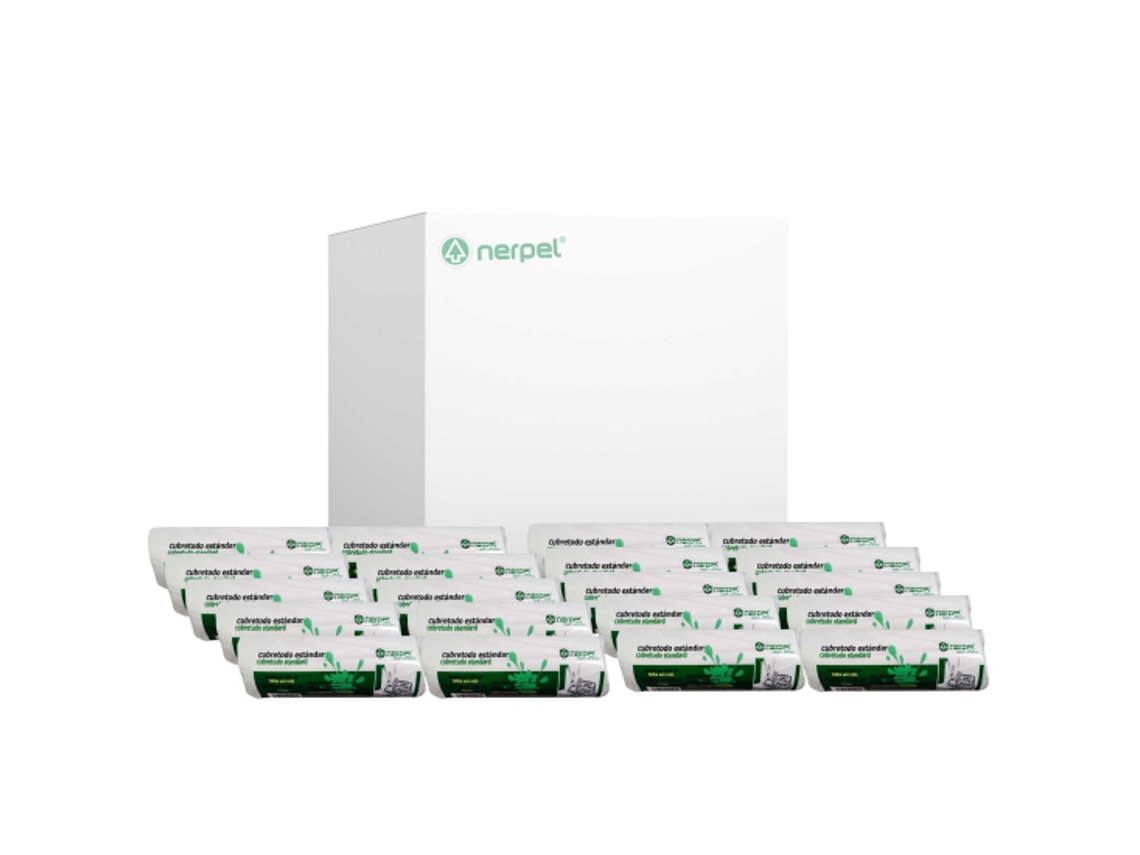Caja 20 Uds Cubretodo Plastico 8 Micras 4 Mts X 25 Mts