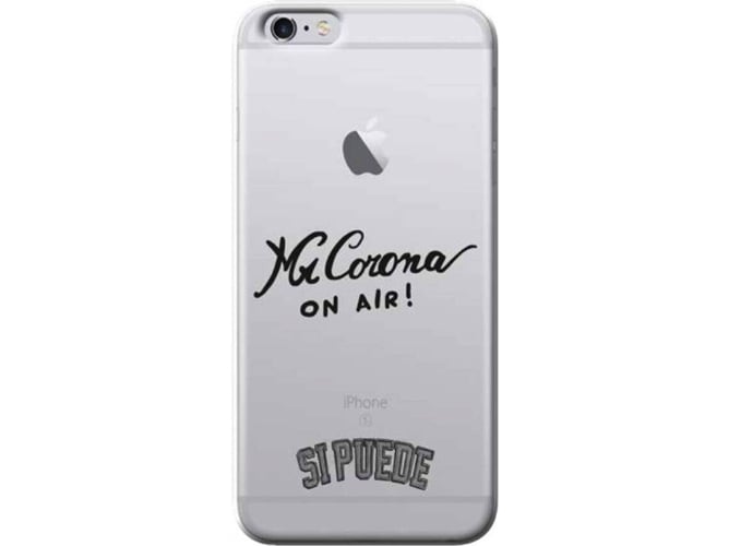 Funda iPhone 6, 6s, 7, 8 SIPUEDE Transparence Multicolor