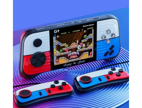 Consola Videojogos portátil ARCADE G-9 com 2 comandos extra inclui 665 jogos
