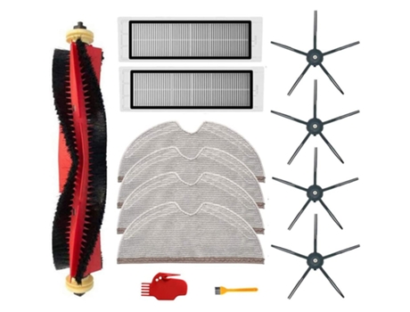 Piezas de repuesto para aspiradora Xiaomi Roborock S6 S60 S65 S5 MAX S6 MAXV S6 Pure, filtros de cepillo, 13 Uds.