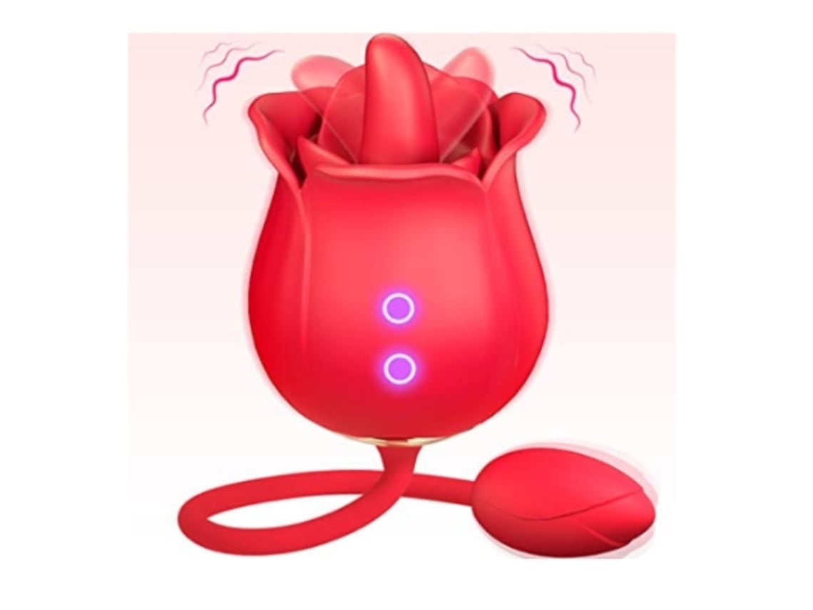 Vibrador de Juguete Rosa para Mujer Vibrador para Lamer la Lengua con Huevo Vibrador YEMAESRE Vibrador Rosa de Punto Grueso