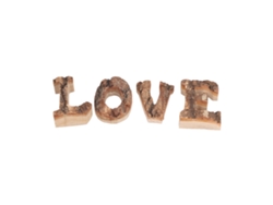 Bloques Decorativos De Madera Estilo Retro Autoportantes Con La Letra Love, Para Decoración De Mesas Y Paredes.